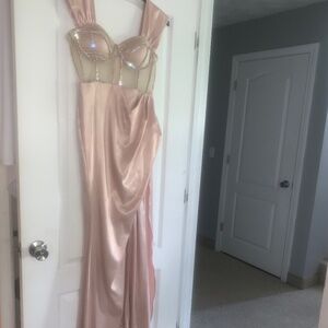 FASHION NOVA Champagne dress